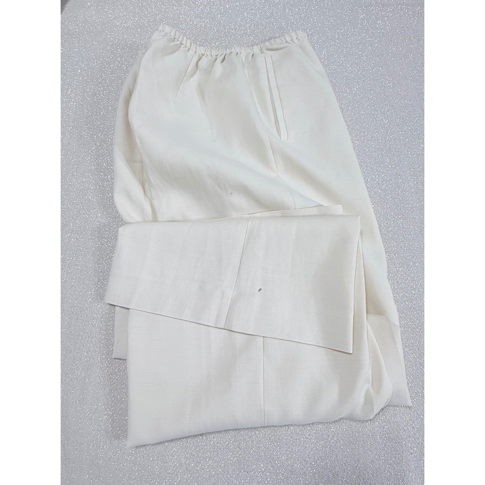NWT J. Crew Sz S petite Cosmo pant in Gramercy linen blend $148 *flaw - Picture 13 of 13